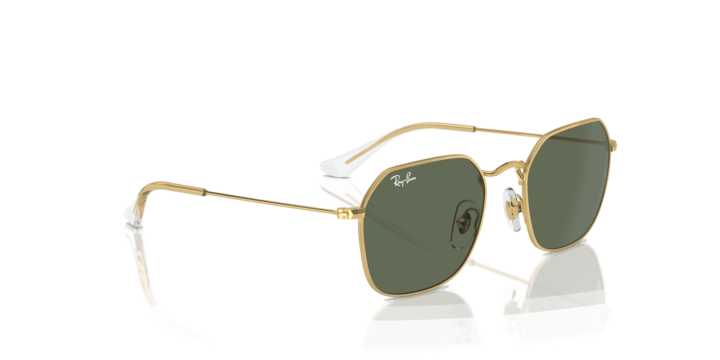 [Dark Green Lenses, Polished Arista Gold Frame]