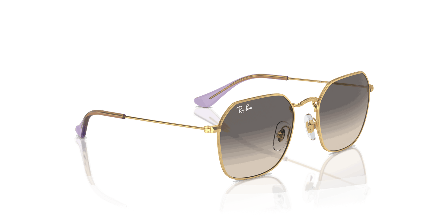 [Grey Lenses, Polished Arista Gold Frame]