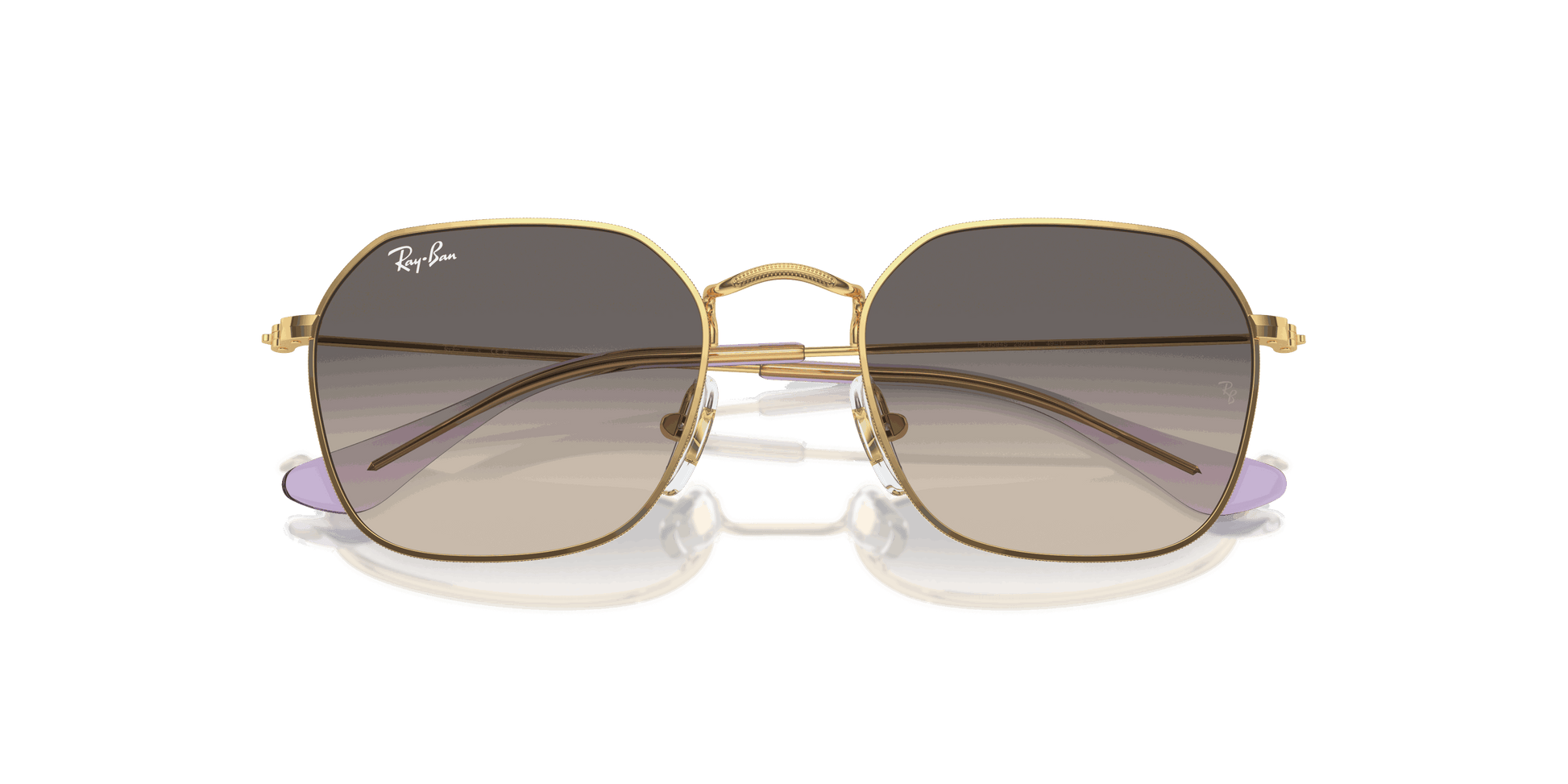 [Grey Lenses, Polished Arista Gold Frame]