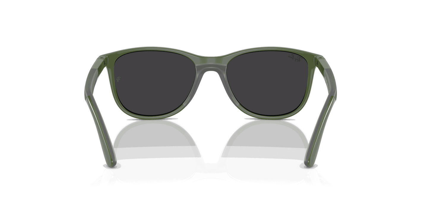 [Silver/Grey Lenses, Polished Green On Grey Frame]