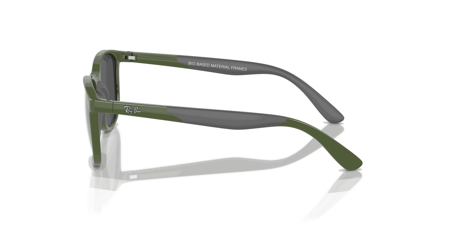 [Silver/Grey Lenses, Polished Green On Grey Frame]