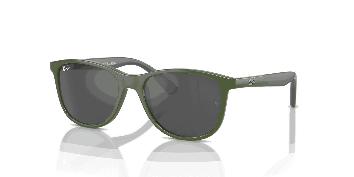 [Silver/Grey Lenses, Polished Green On Grey Frame]