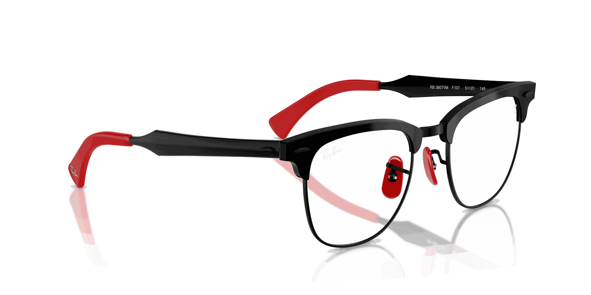 [Clear Lenses, Matte Brushed Black On Black Frame]
