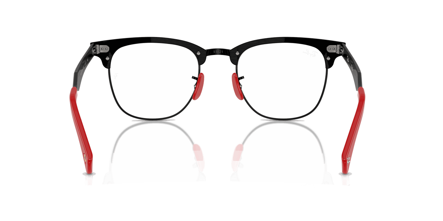 [Clear Lenses, Matte Brushed Black On Black Frame]