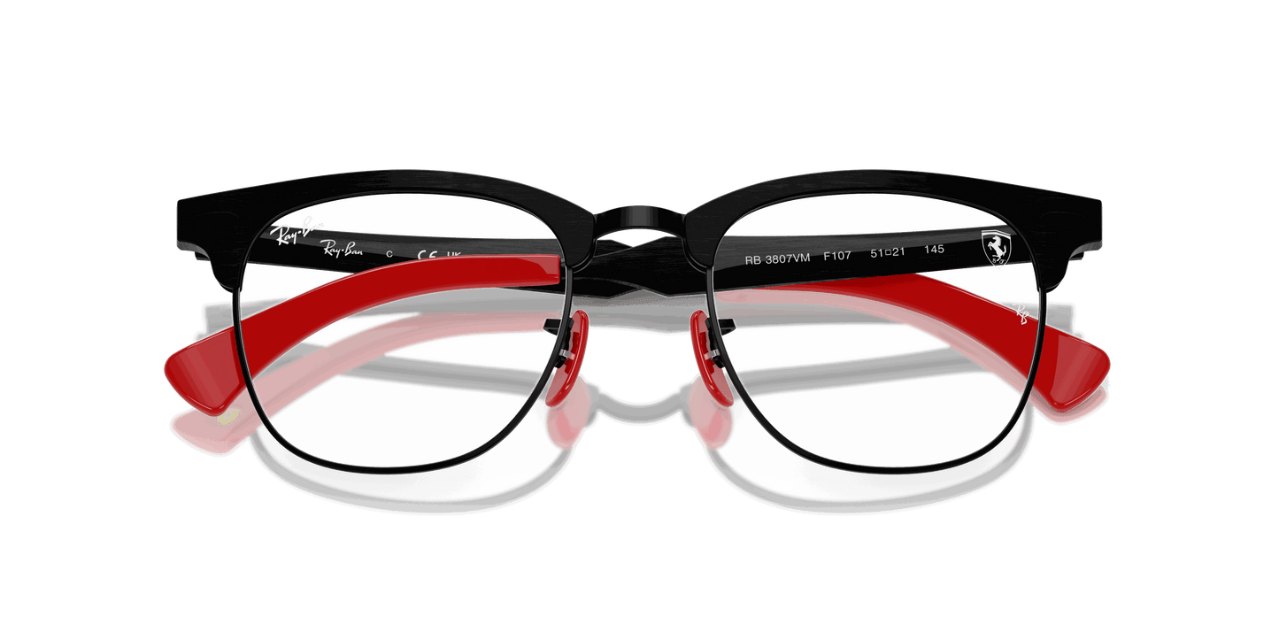 [Clear Lenses, Matte Brushed Black On Black Frame]