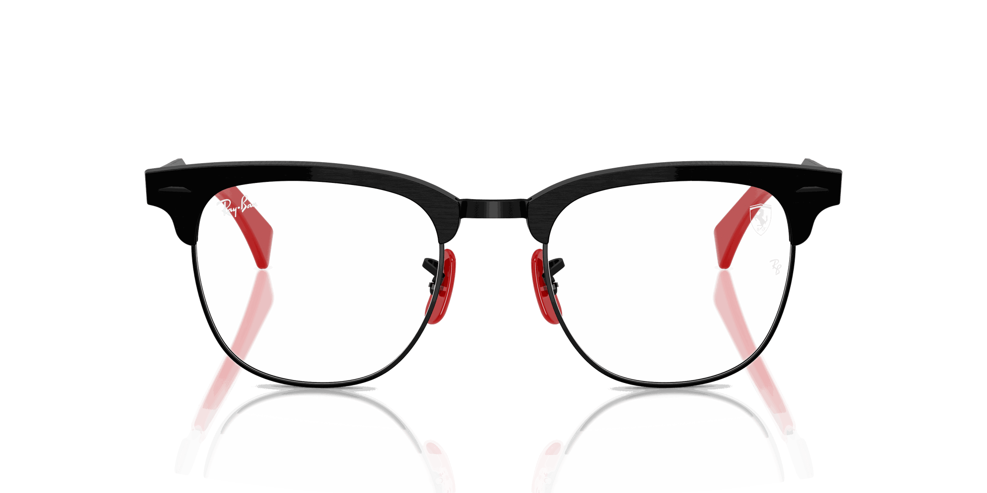 [Clear Lenses, Matte Brushed Black On Black Frame]