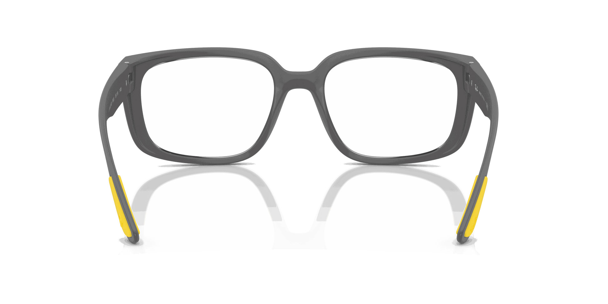[Clear Lenses, Matte Grey Frame]