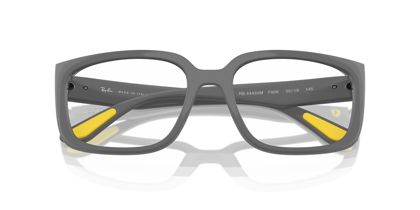 [Clear Lenses, Matte Grey Frame]