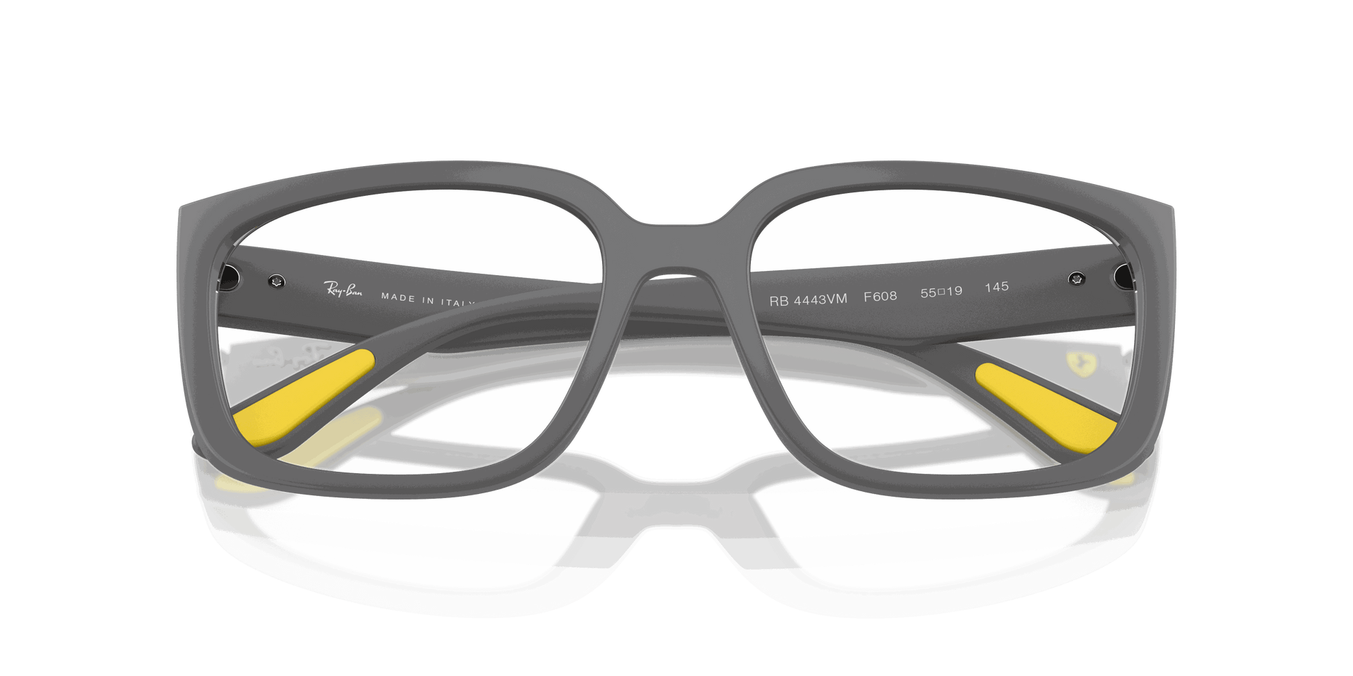 [Clear Lenses, Matte Grey Frame]