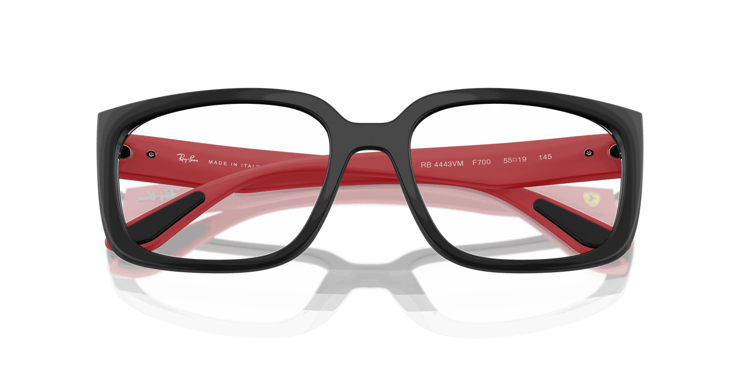 [Clear Lenses, Matte Black Frame]