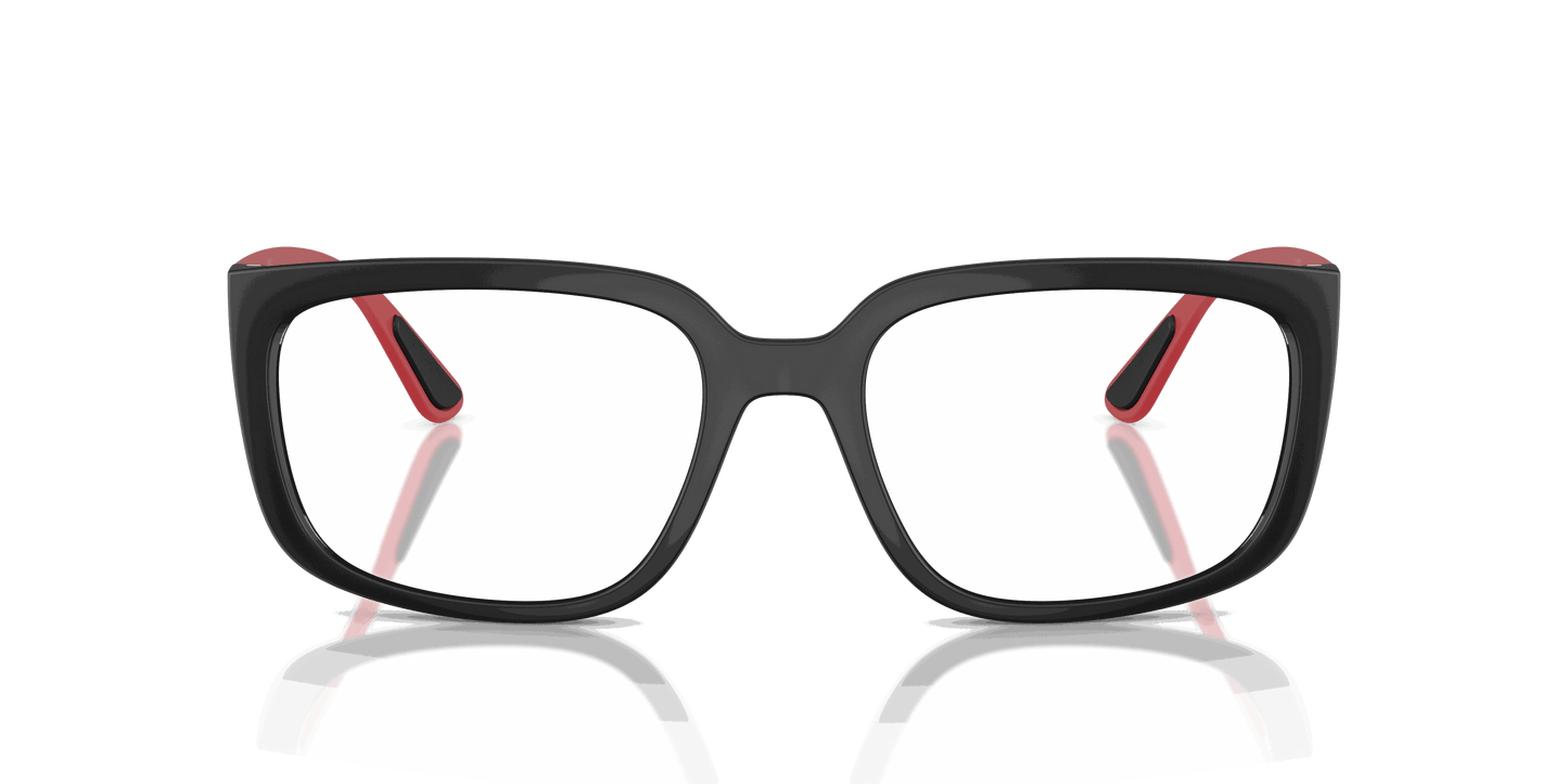 [Clear Lenses, Matte Black Frame]