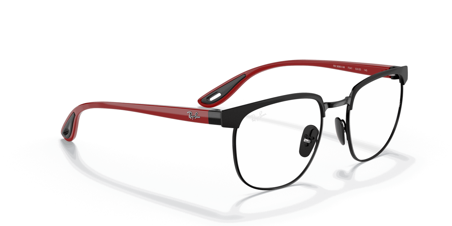 [Clear Lenses, Matte Black Frame]