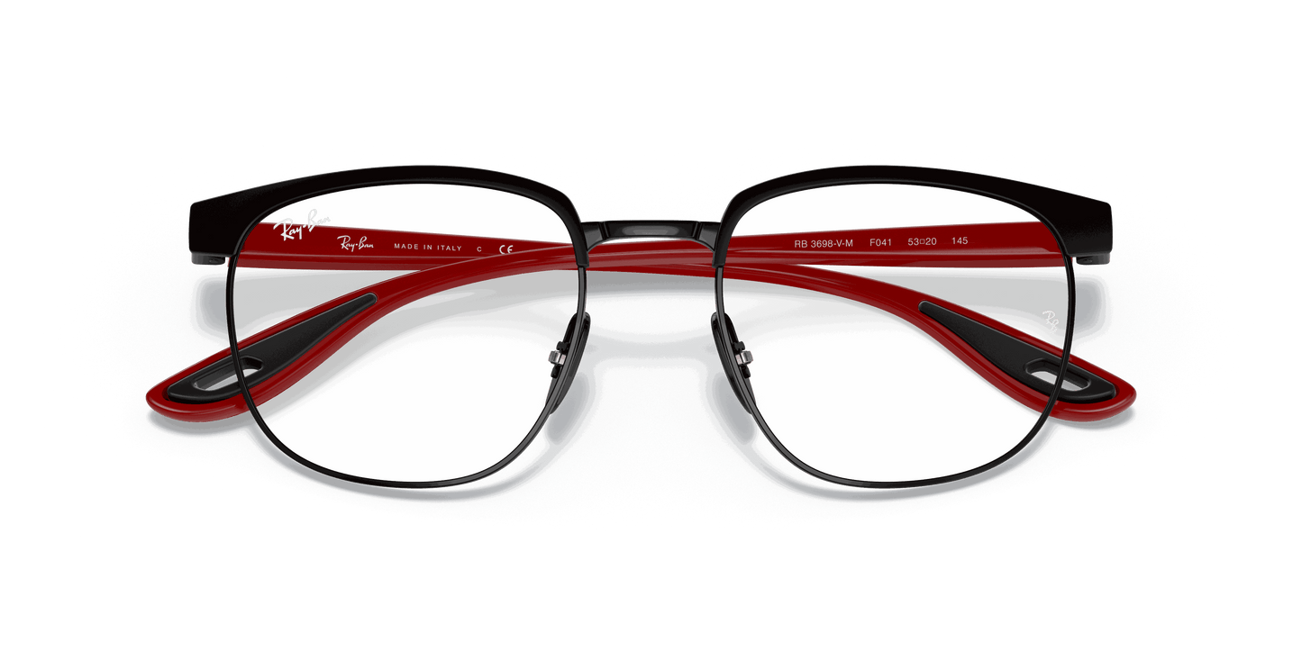 [Clear Lenses, Matte Black Frame]
