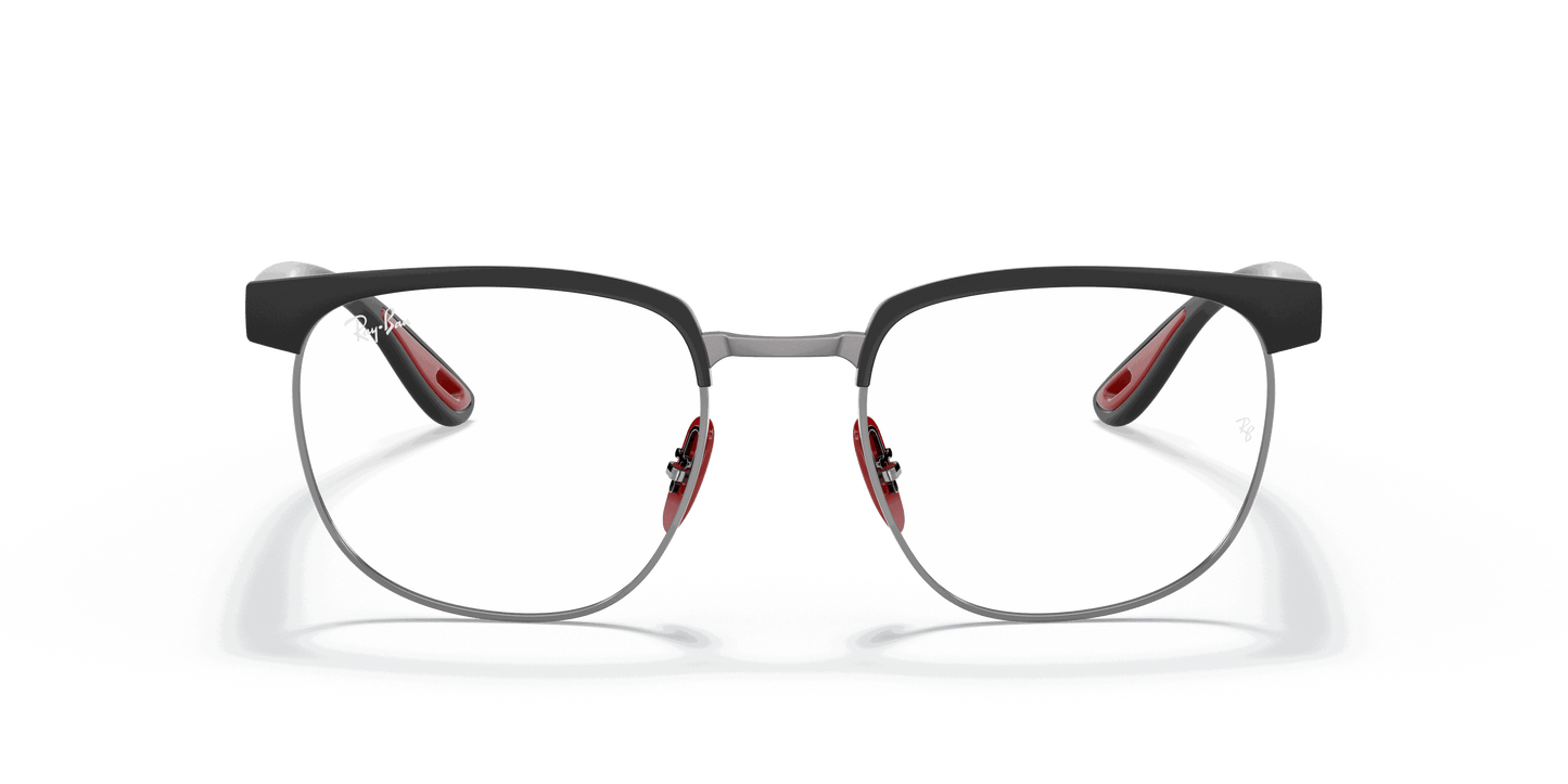 [Clear Lenses, Matte Black On Gunmetal Frame]