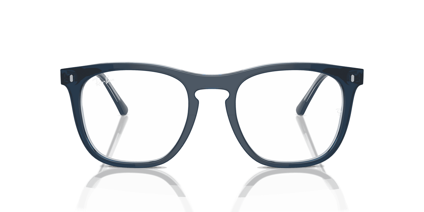 [Clear Lenses, Polished Blue On Transparent Blue Frame]