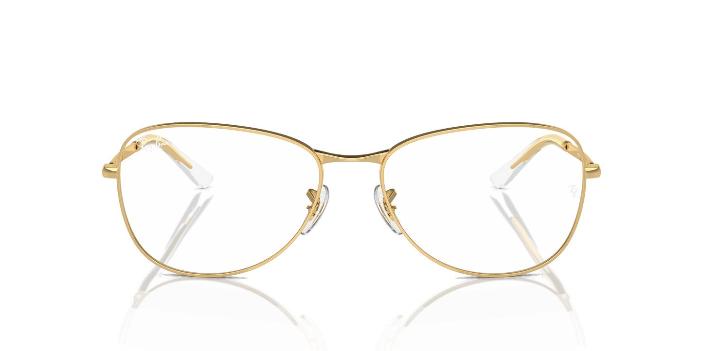 [Clear Lenses, Polished Arista Gold Frame]