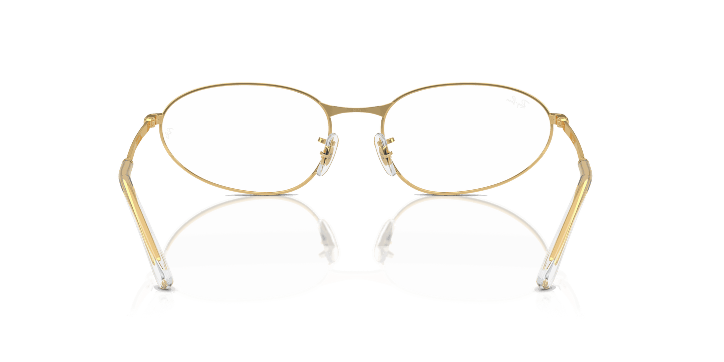 [Clear Lenses, Polished Arista Gold Frame]