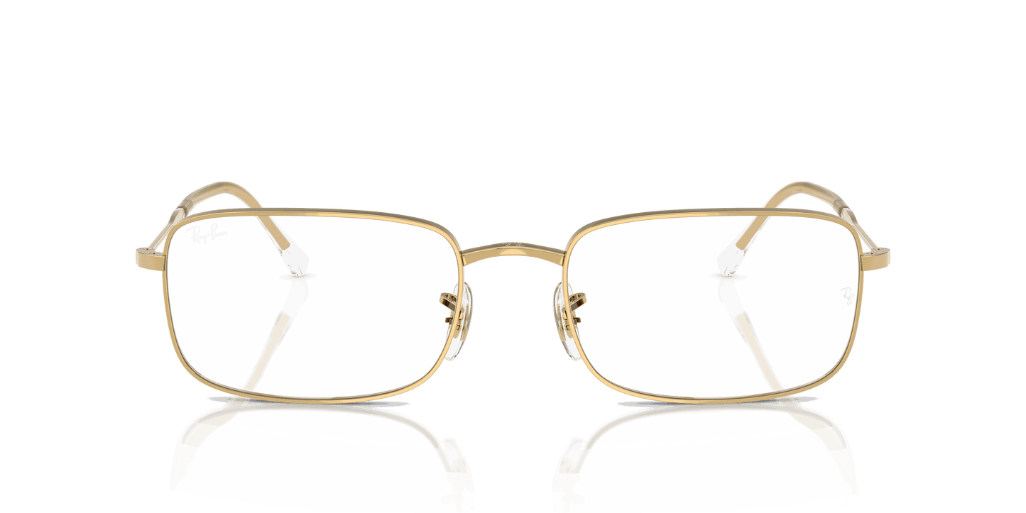[Clear Lenses, Polished Arista Gold Frame]
