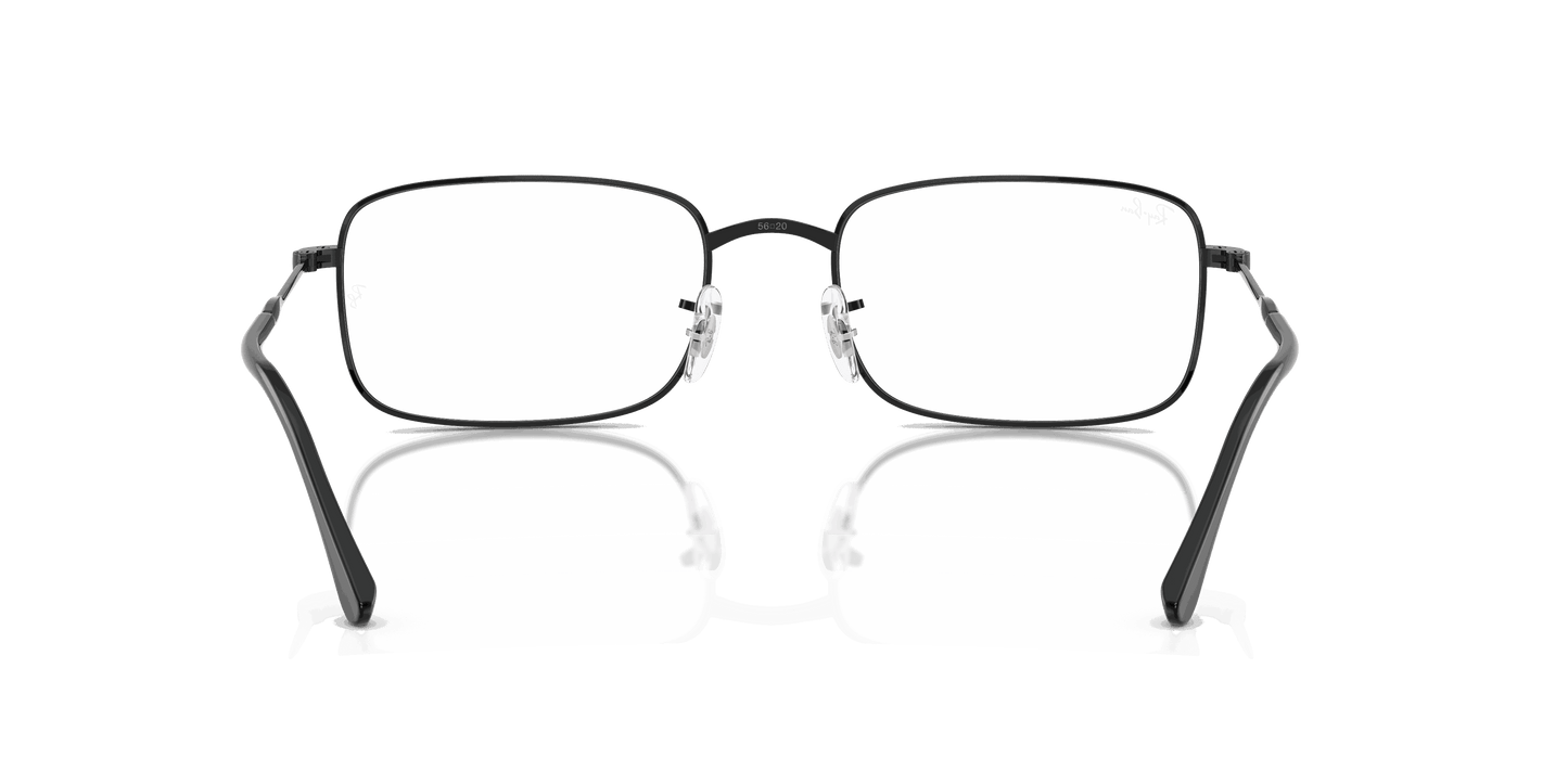 [Clear Lenses, Polished Black Frame]