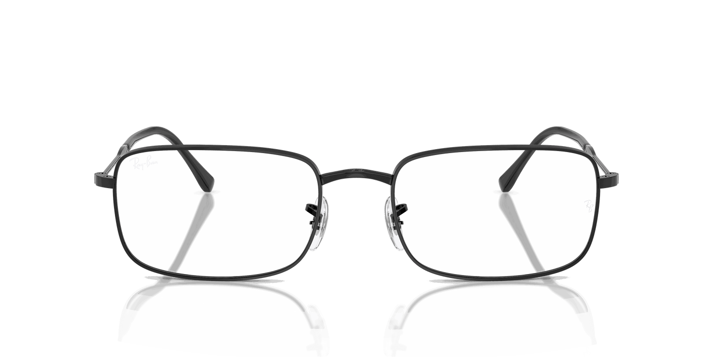 [Clear Lenses, Polished Black Frame]