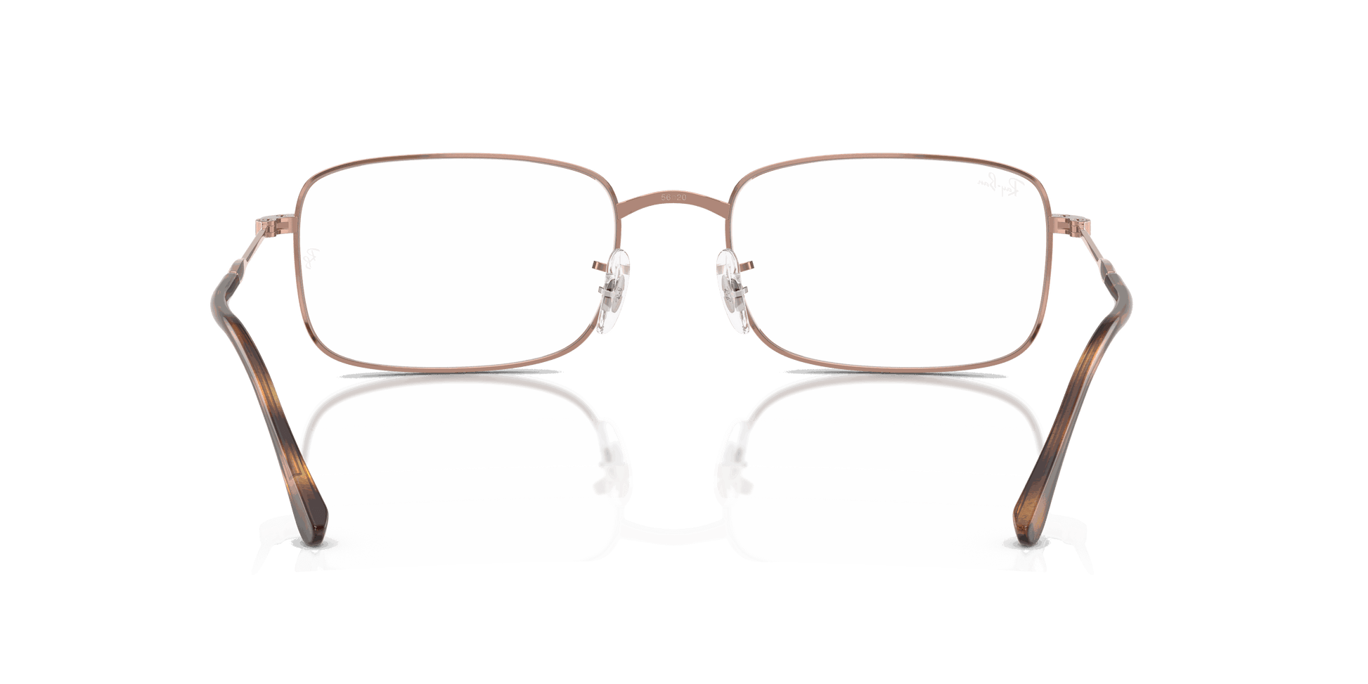 [Clear Lenses, Polished Copper Frame]