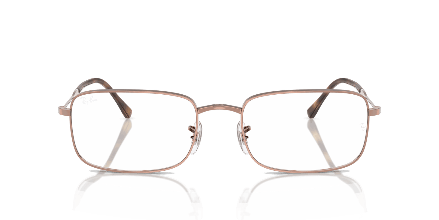 [Clear Lenses, Polished Copper Frame]