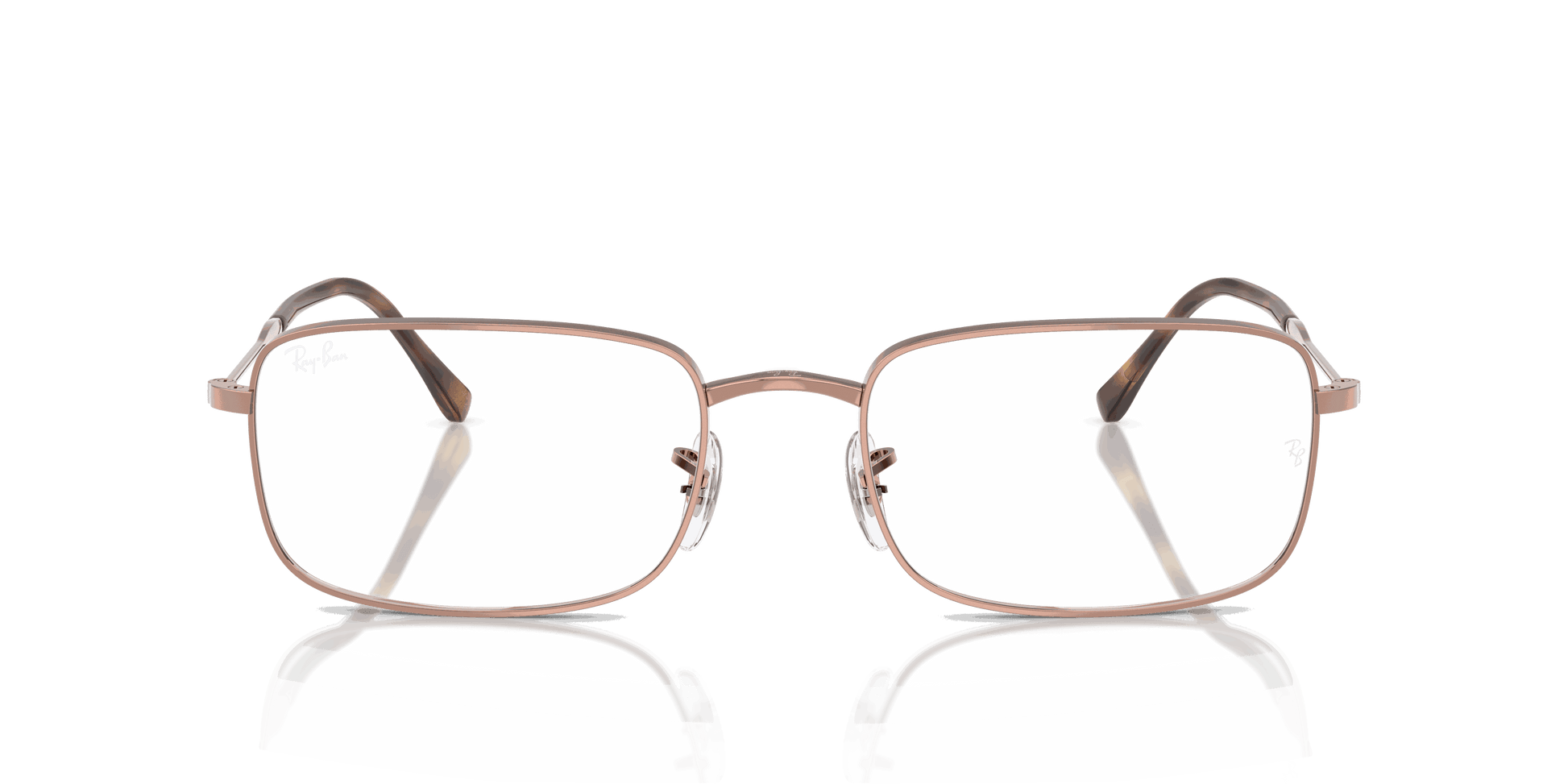 [Clear Lenses, Polished Copper Frame]