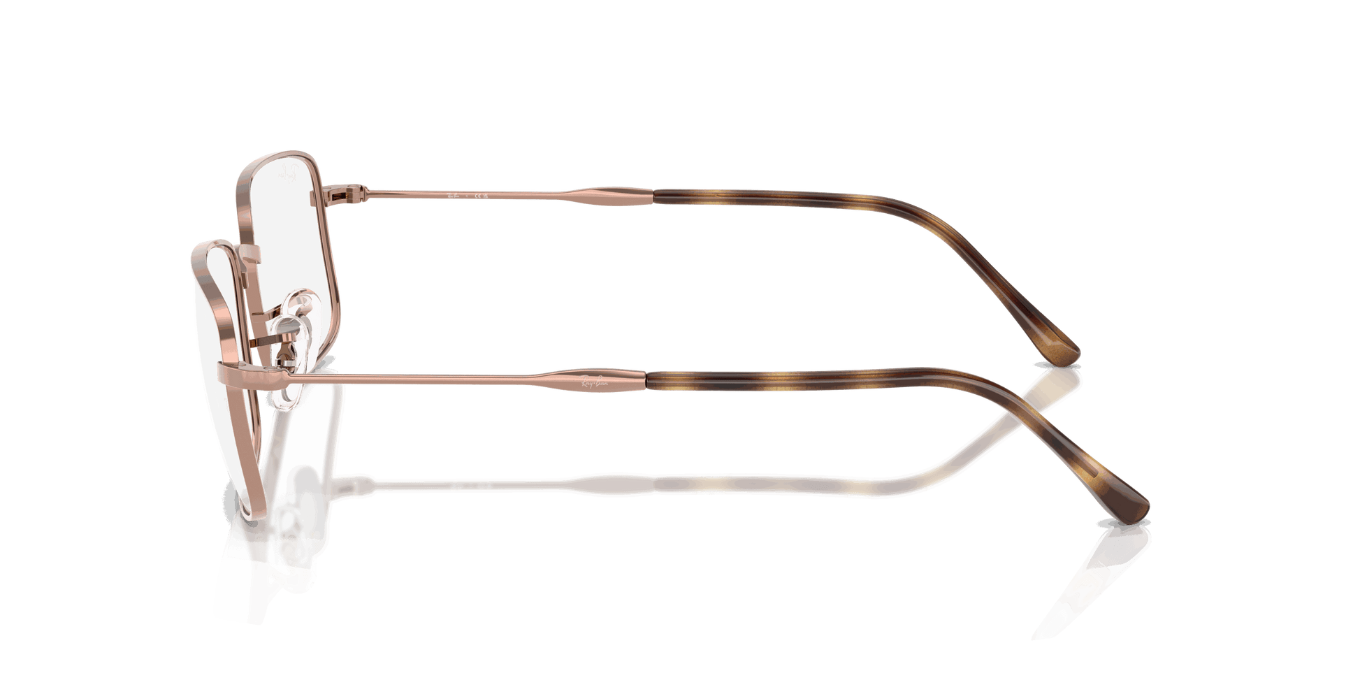 [Clear Lenses, Polished Copper Frame]