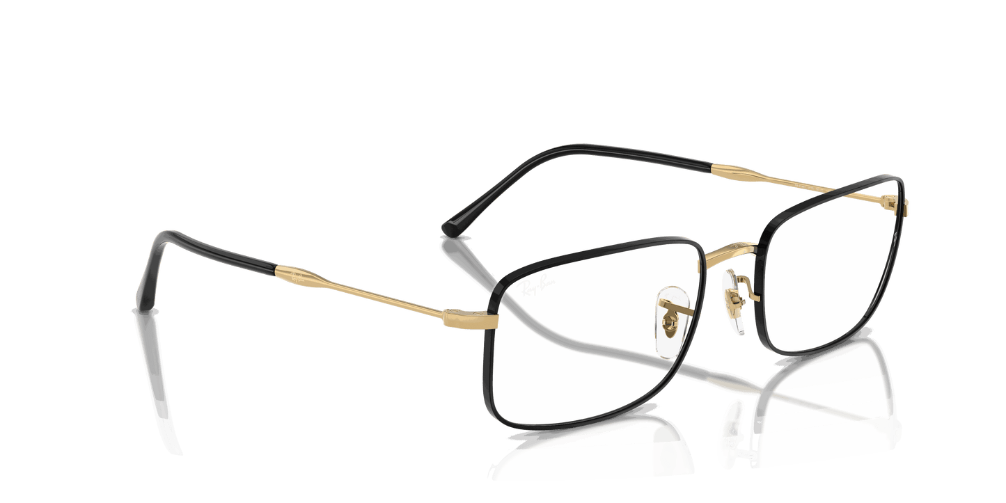 [Clear Lenses, Polished Black On Arista Frame]