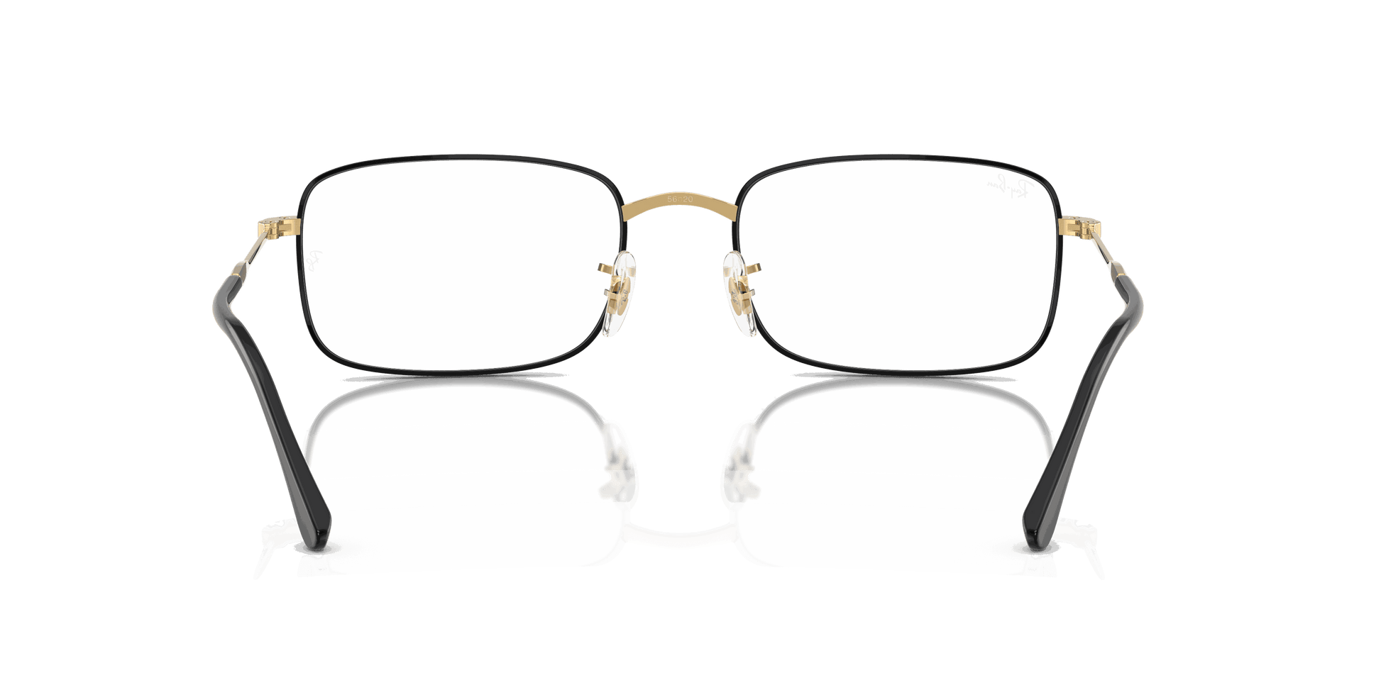 [Clear Lenses, Polished Black On Arista Frame]