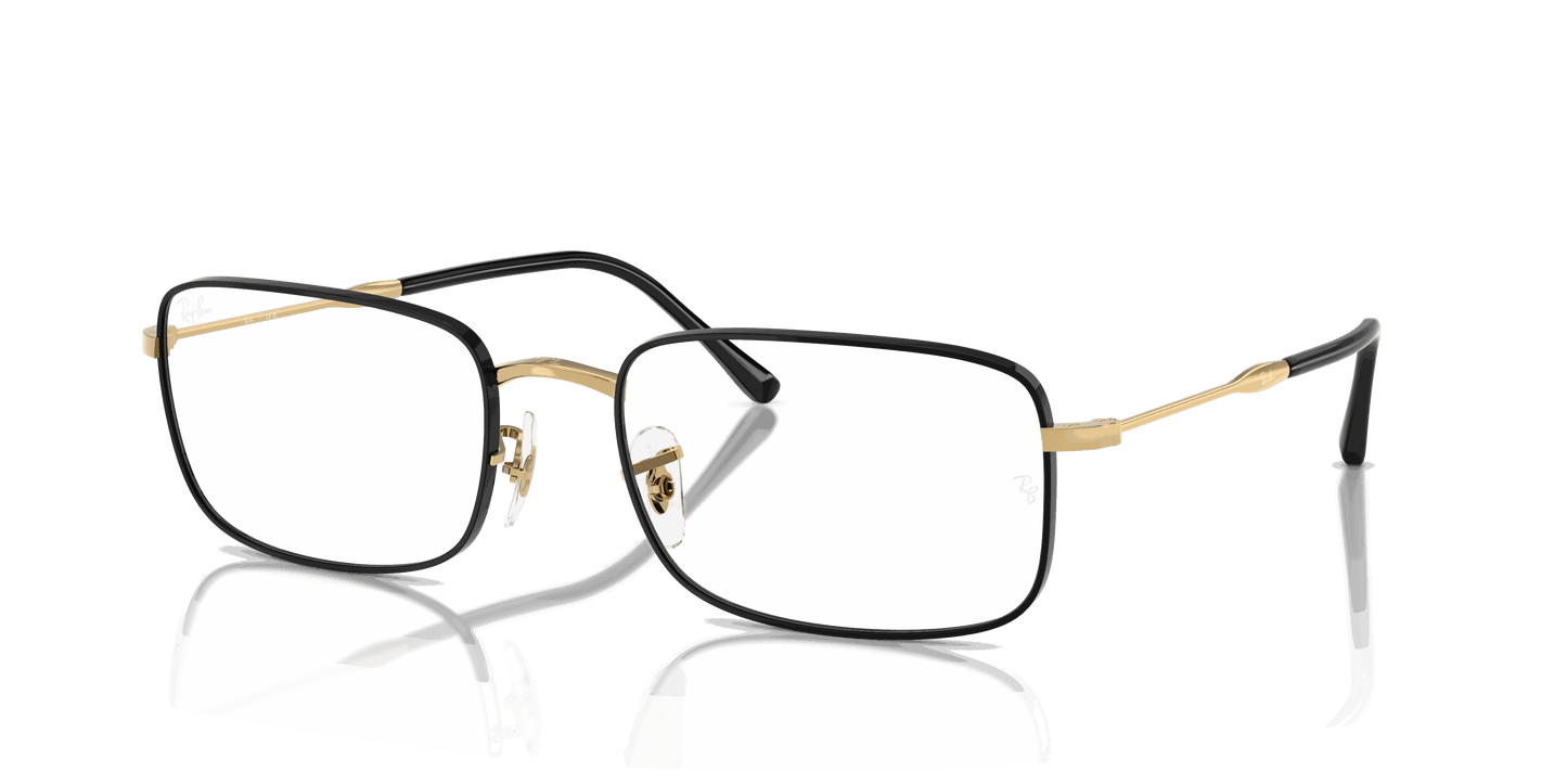 [Clear Lenses, Polished Black On Arista Frame]