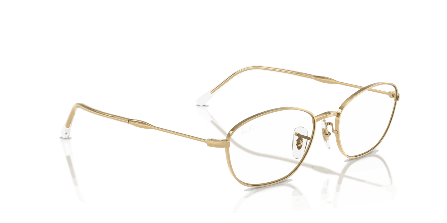 [Clear Lenses, Polished Arista Gold Frame]