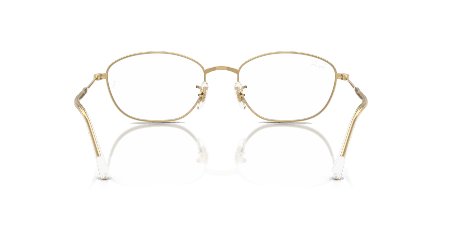 [Clear Lenses, Polished Arista Gold Frame]