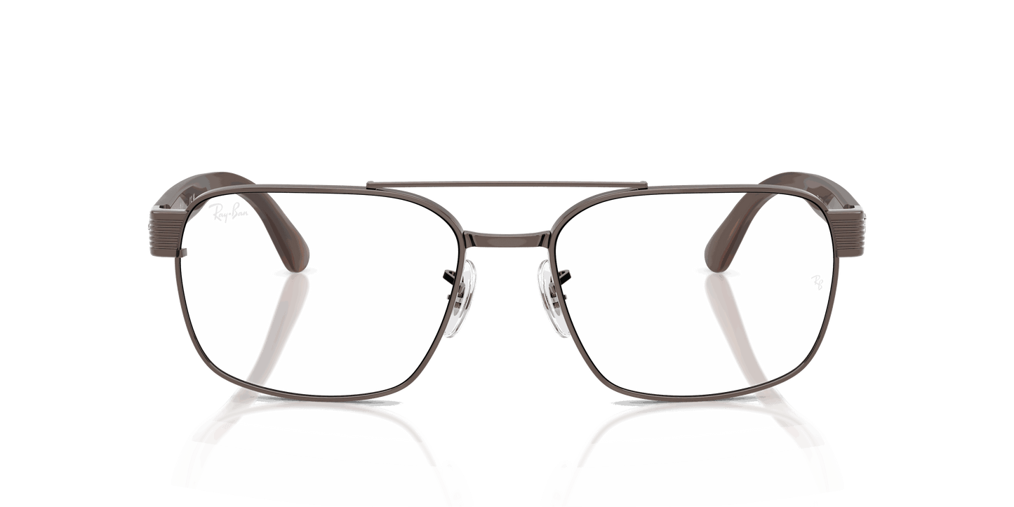[Clear Lenses, Polished Copper Frame]