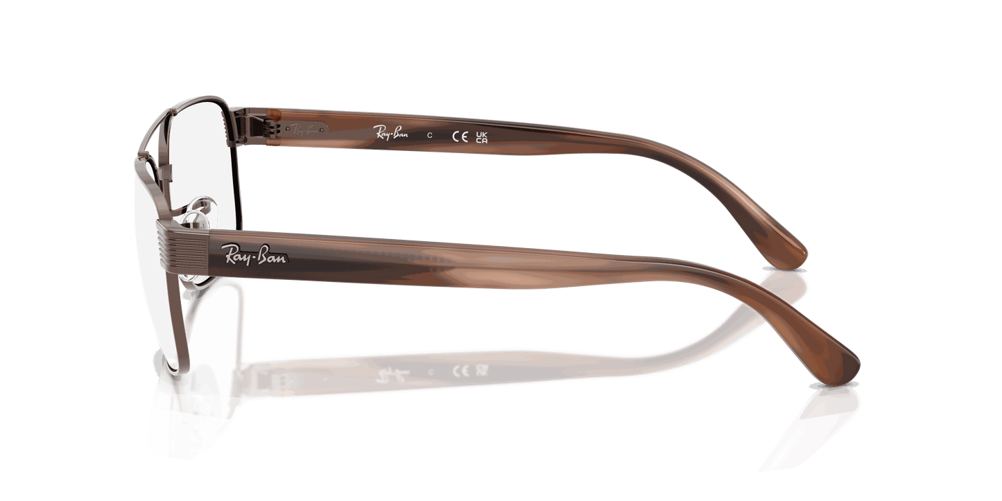 [Clear Lenses, Polished Copper Frame]