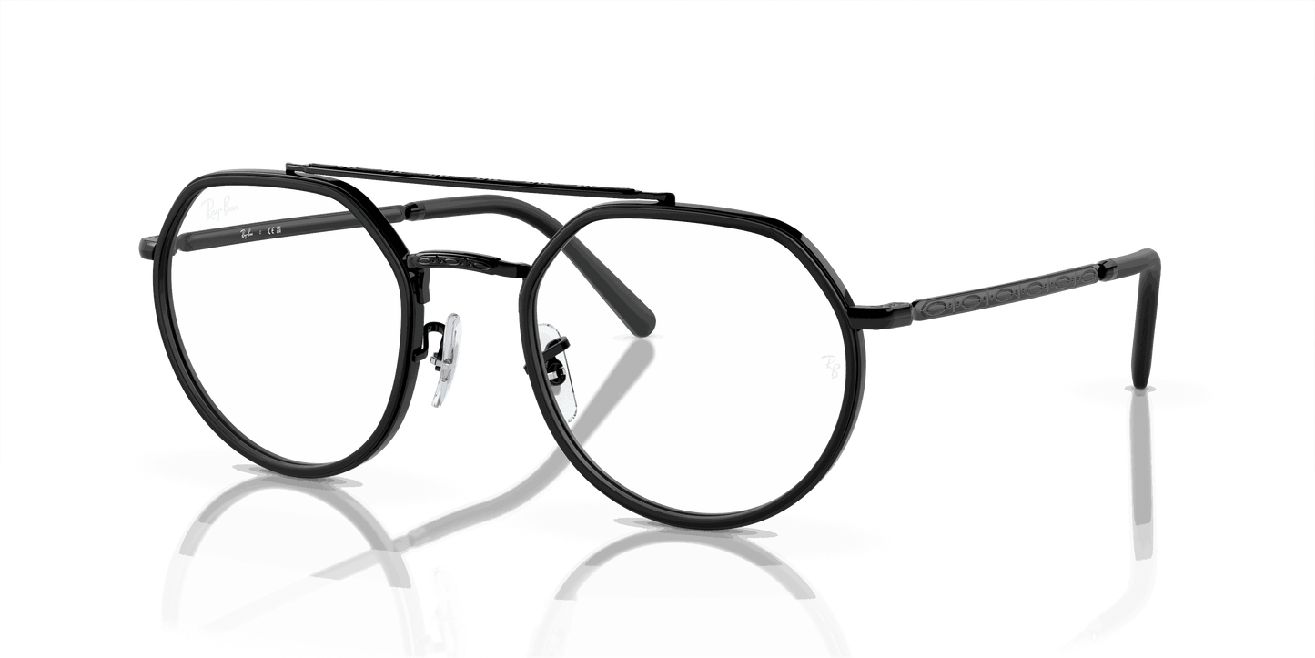 [Demo Lens Lenses, Polished Black Frame]