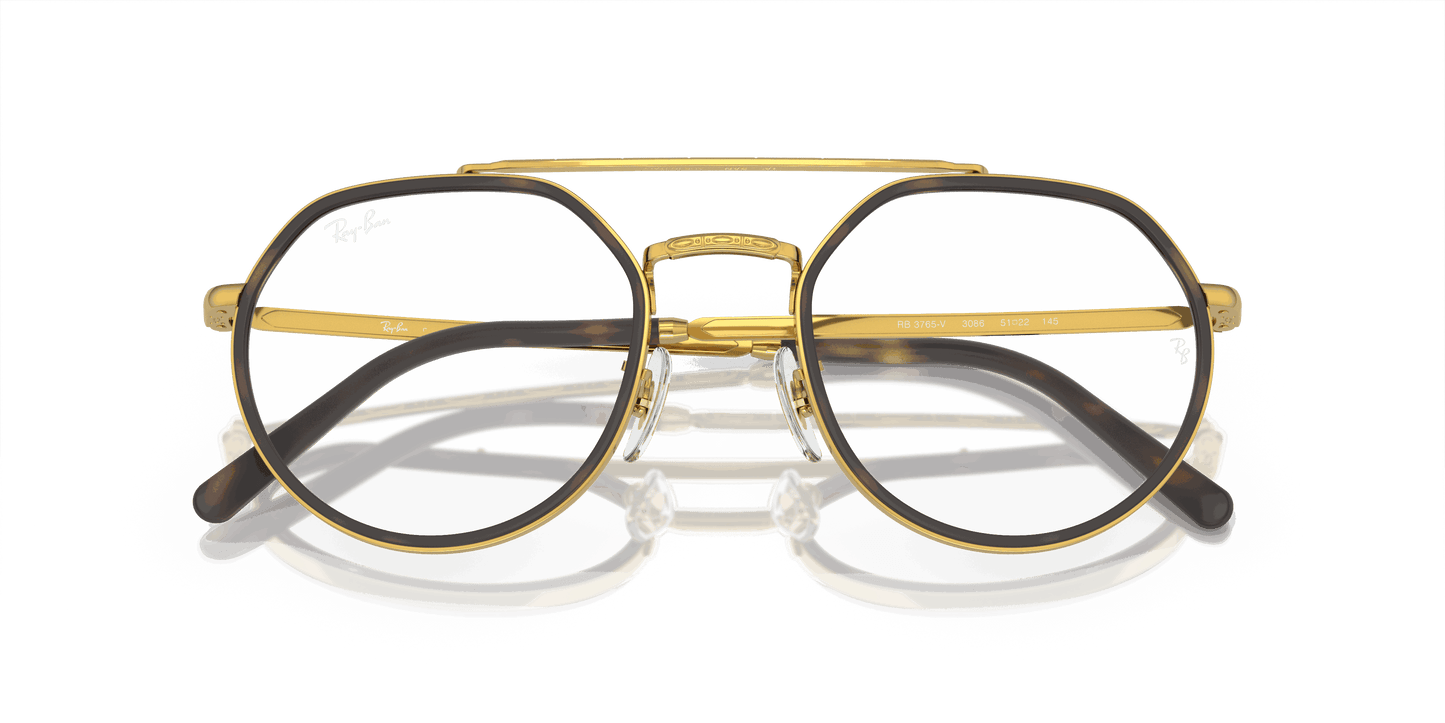 [Clear Lenses, Polished Legend Gold Frame]