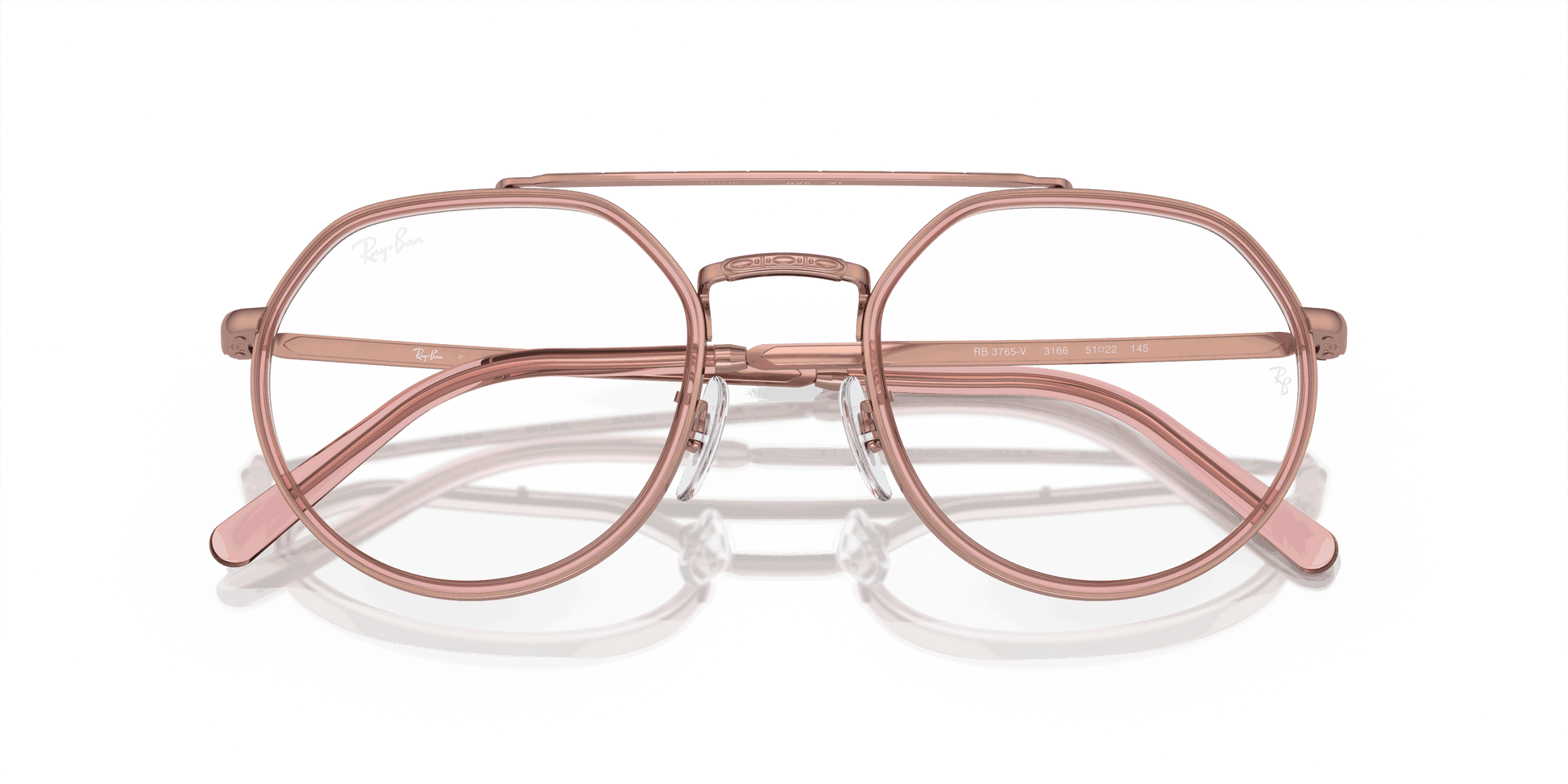 [Demo Lens Lenses, Polished Copper Frame]