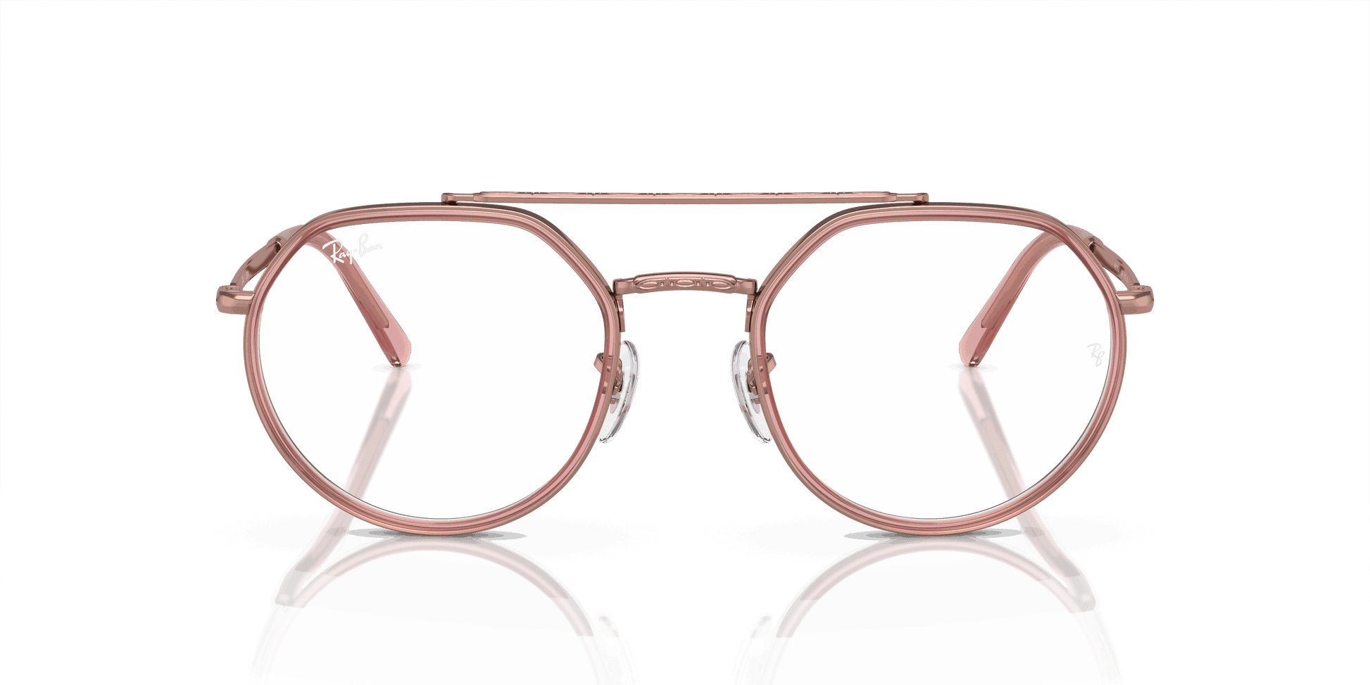 [Demo Lens Lenses, Polished Copper Frame]