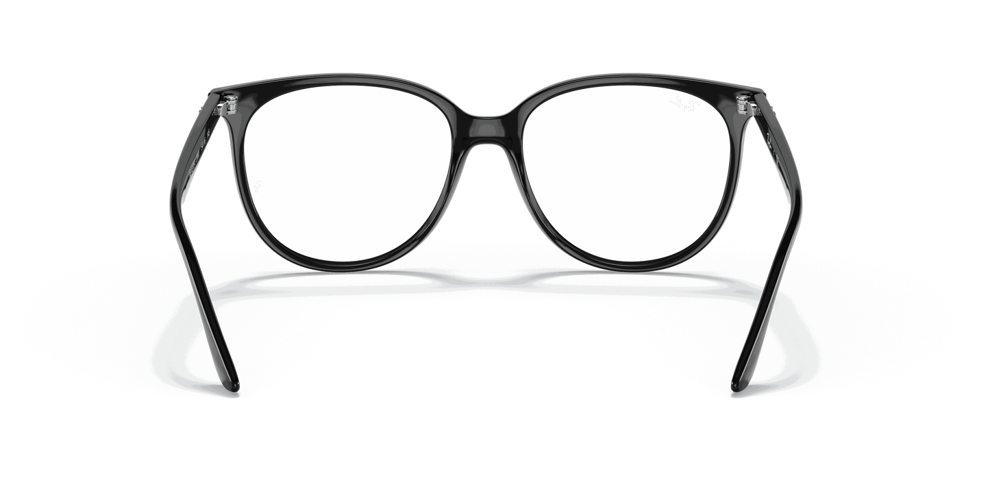 [Clear Lenses, Polished Black Frame]