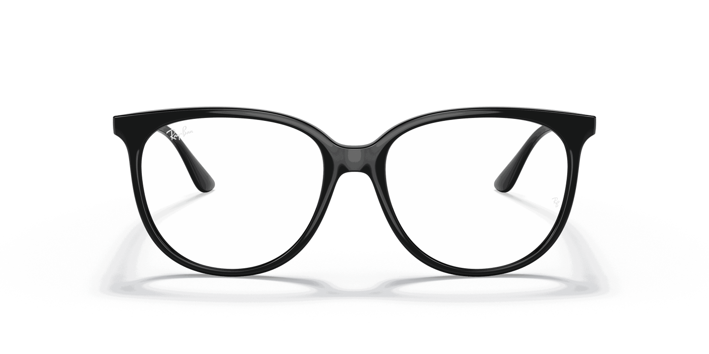[Clear Lenses, Polished Black Frame]