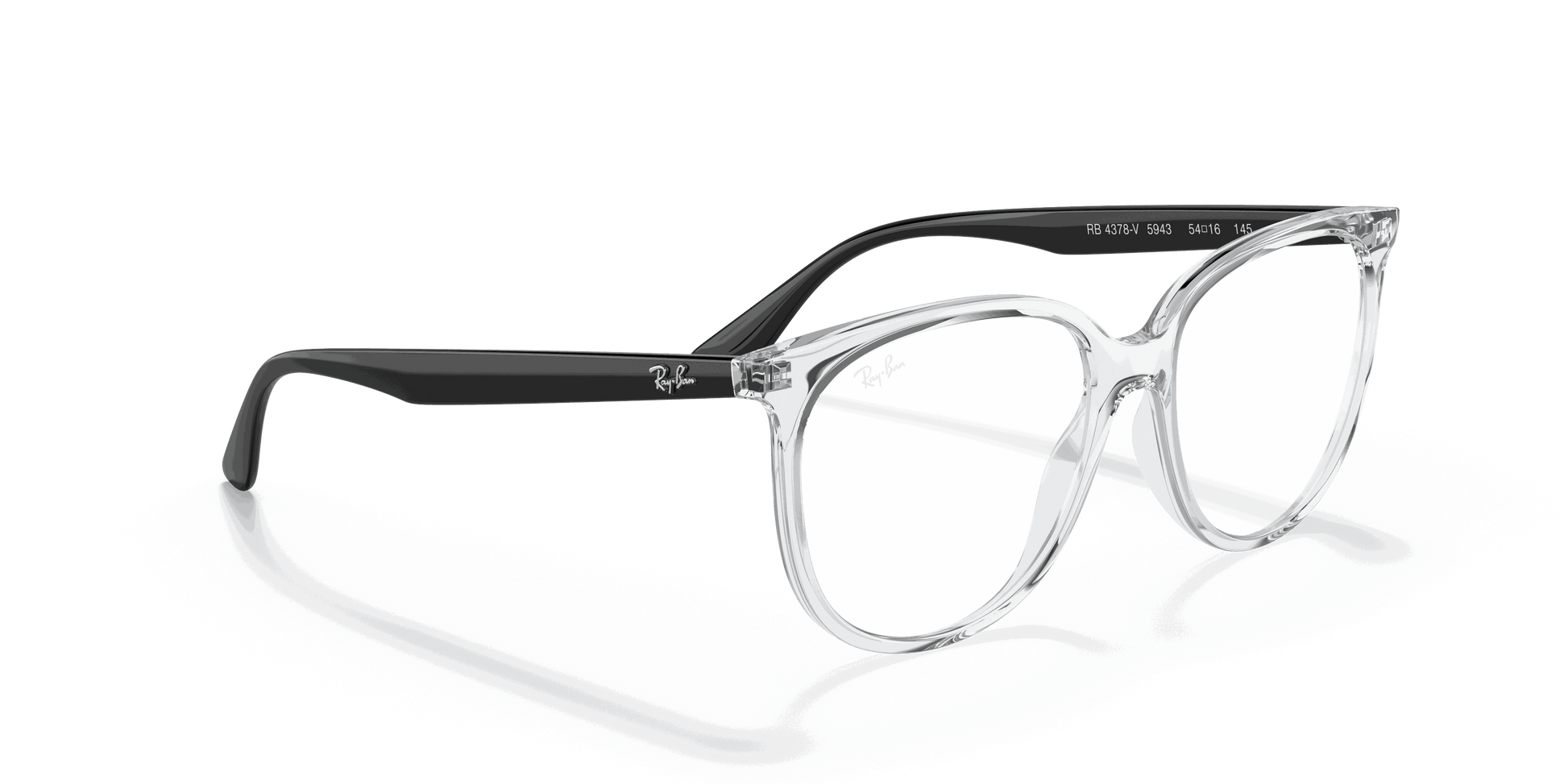 [Clear Lenses, Polished Transparent Frame]