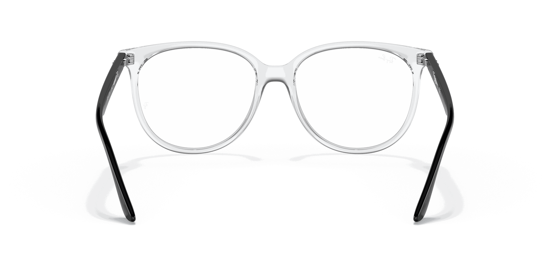[Clear Lenses, Polished Transparent Frame]