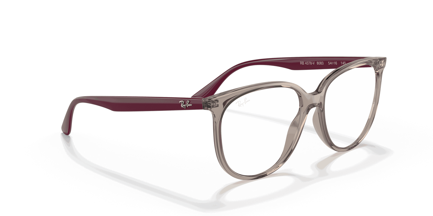 [Clear Lenses, Polished Transparent Grey Frame]