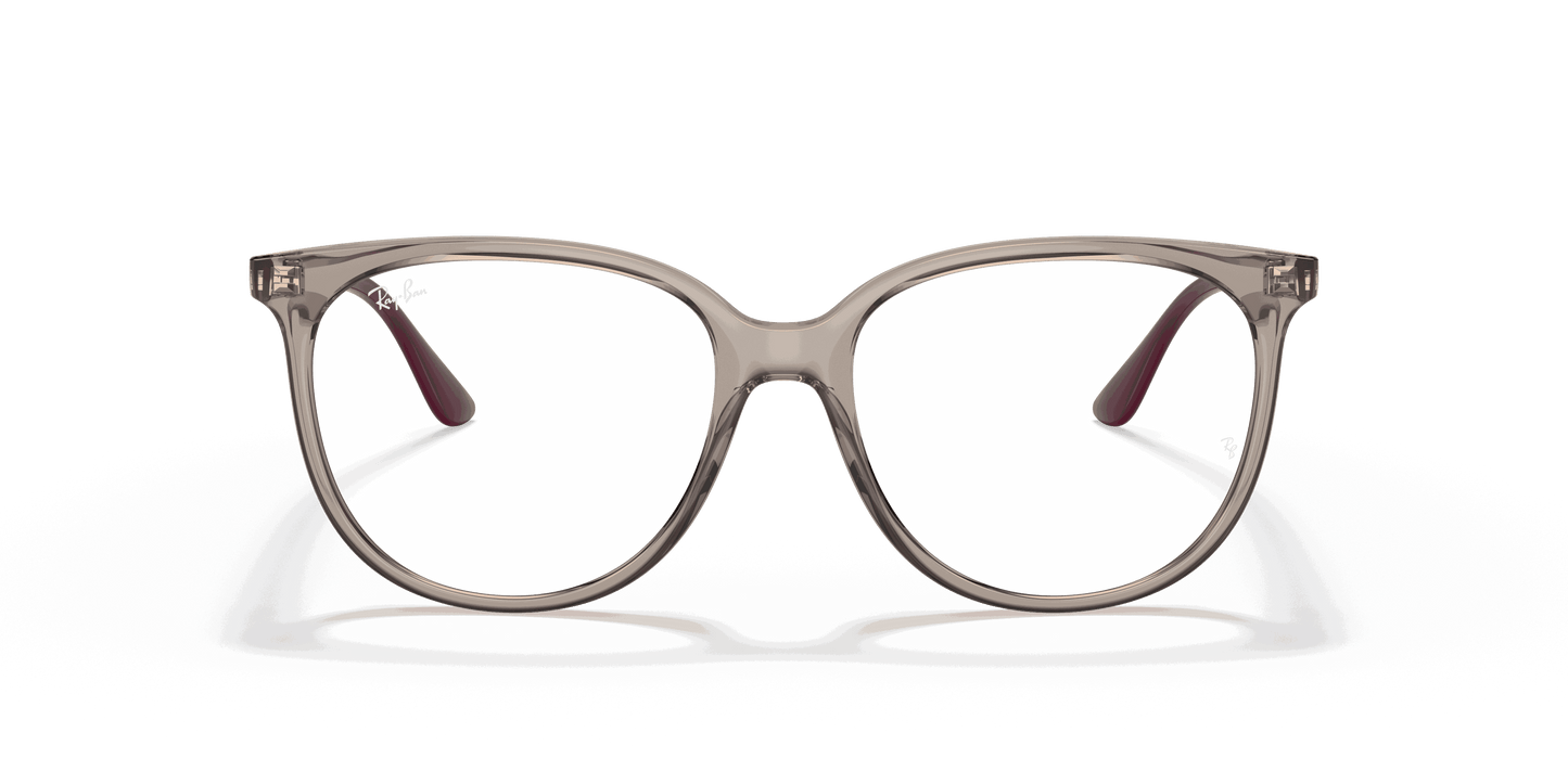 [Clear Lenses, Polished Transparent Grey Frame]