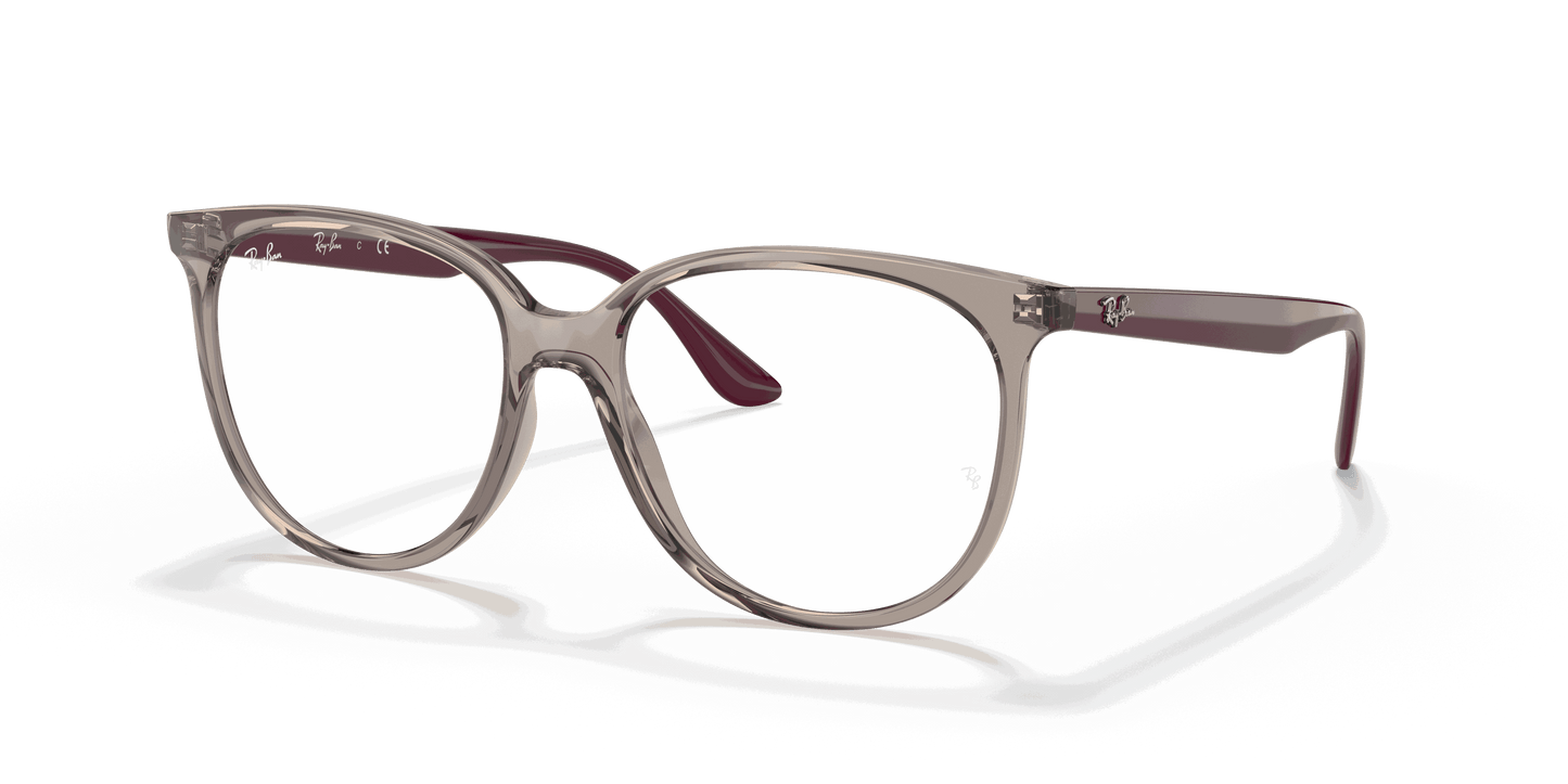 [Clear Lenses, Polished Transparent Grey Frame]
