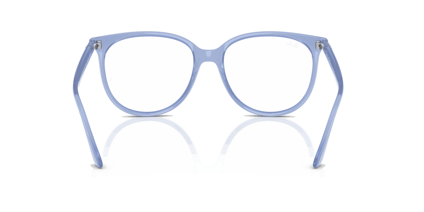 [Clear Lenses, Polished Opal Light Blue Frame]