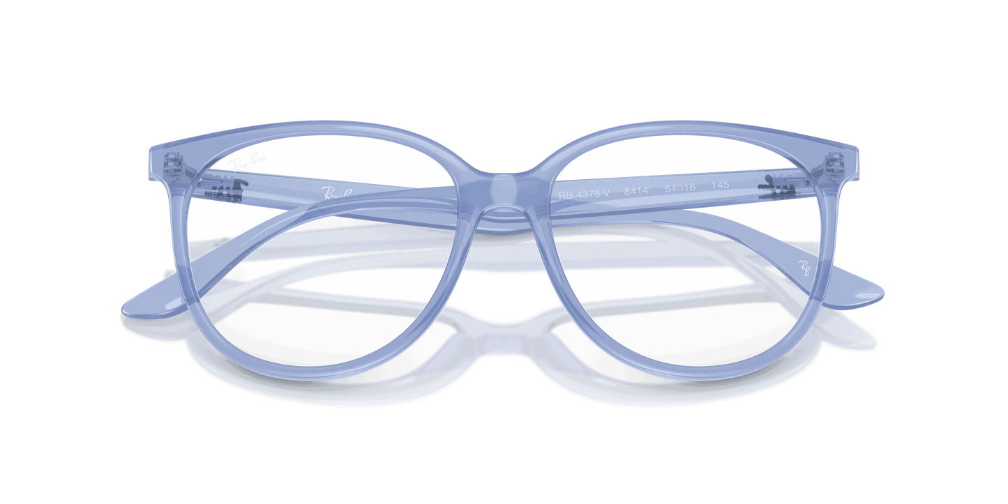 [Clear Lenses, Polished Opal Light Blue Frame]