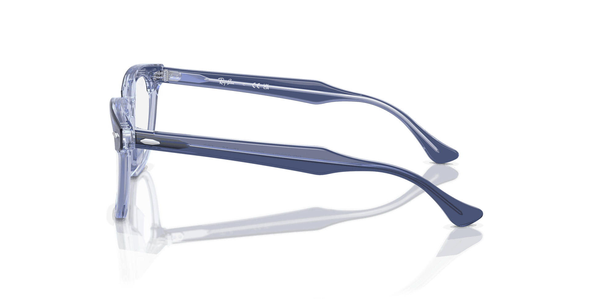 [Clear Lenses, Polished Top Violet On Transparent Violet Frame]