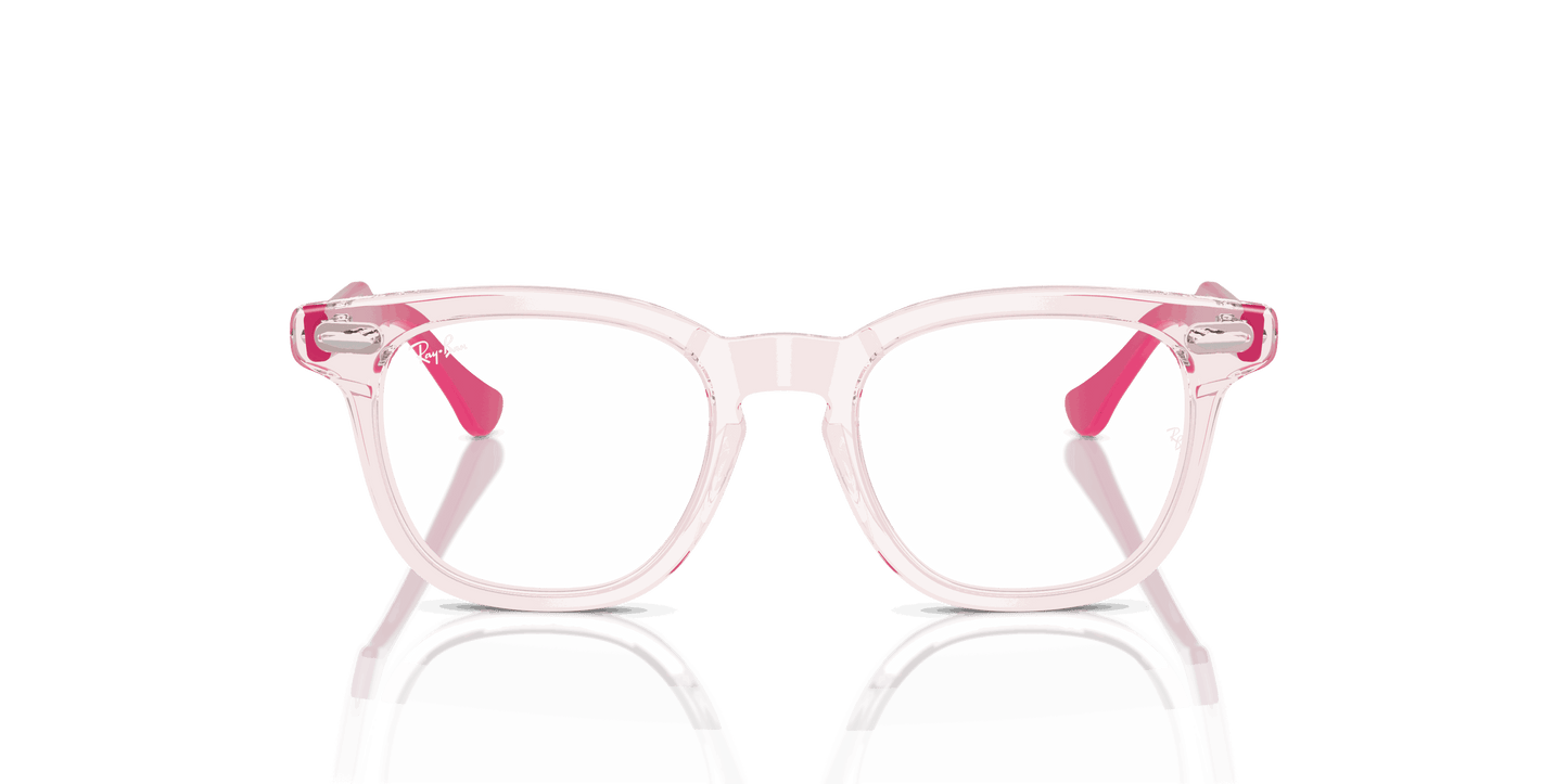[Clear Lenses, Polished Transparent Pink Frame]